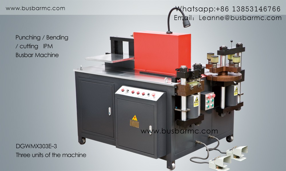 303E-3 busbar punching shearing bending machine