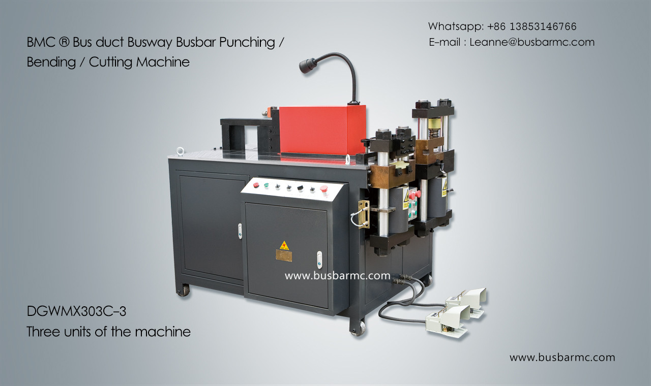 303C-3 Copper Busbar Bending Cutting Punching Machine